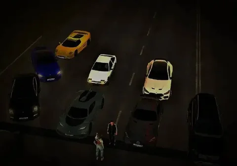 Сходка автомобилей на пляже Рублевки - Автовыкуп в Братск