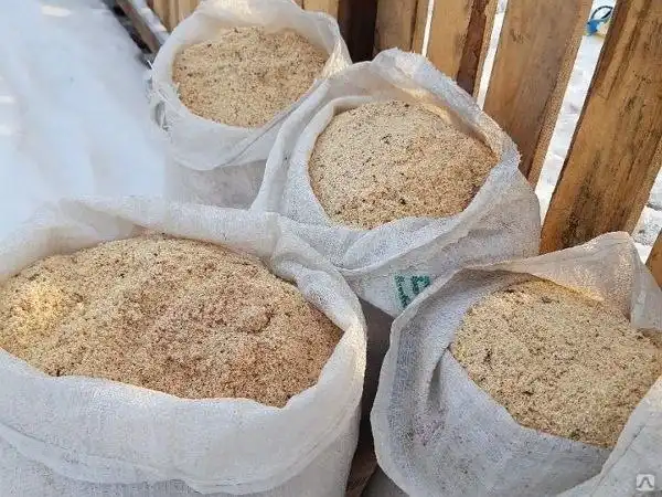 Продажа опилок в мешках