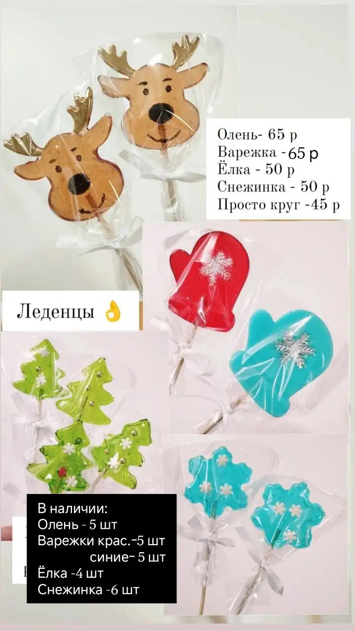 Имбирные пряники и сладости к Новому году