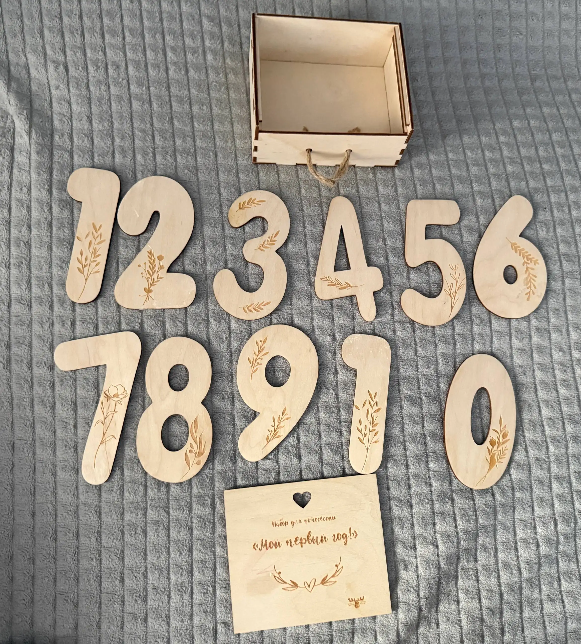 Деревянные карточки для фотосессии - Фотосессия (Хобби и отдых) в Нижневартовск