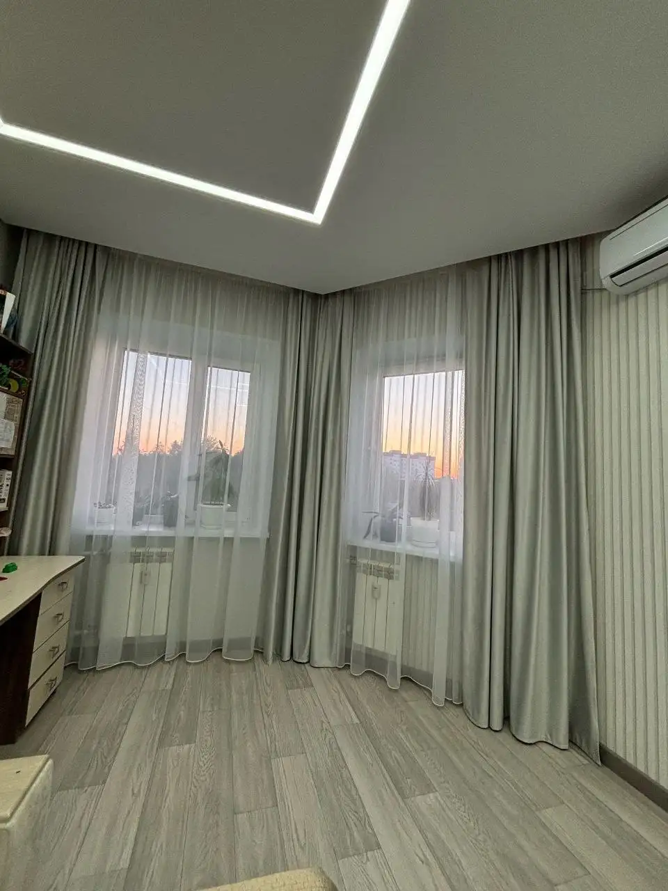 Шторы 3 полотна - Шторы (Барахолка) в Нижневартовск