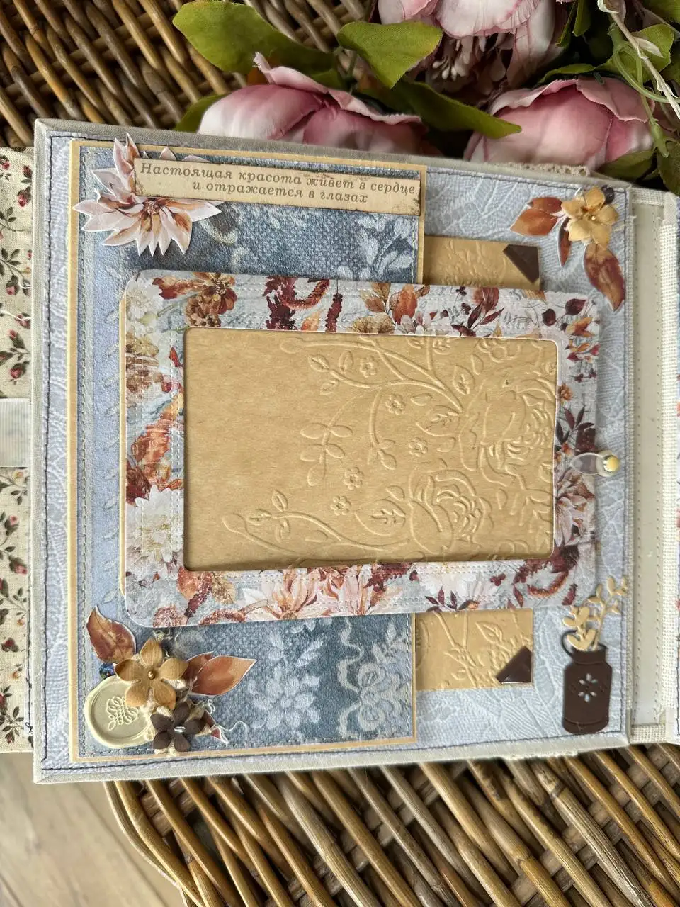 Фотоальбом ручной работы к 8 марта - Рукоделие (Барахолка) в Нижневартовск