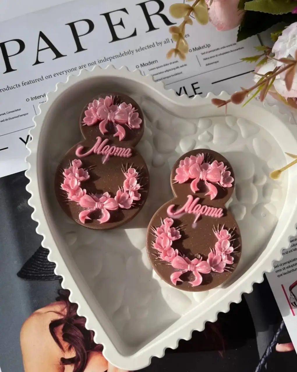 Шоколад ручной работы к 8 марта - Сладости (Барахолка) в Нижневартовск