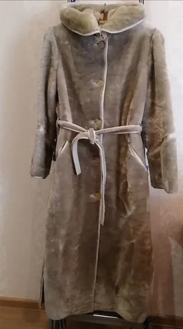 Длинная шуба из мутона размер 46-48 - Массаж в Нижневартовск