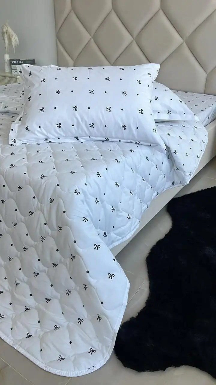 Набор постельного белья с теплым одеялом - Постельное белье (Барахолка) в Нижневартовск