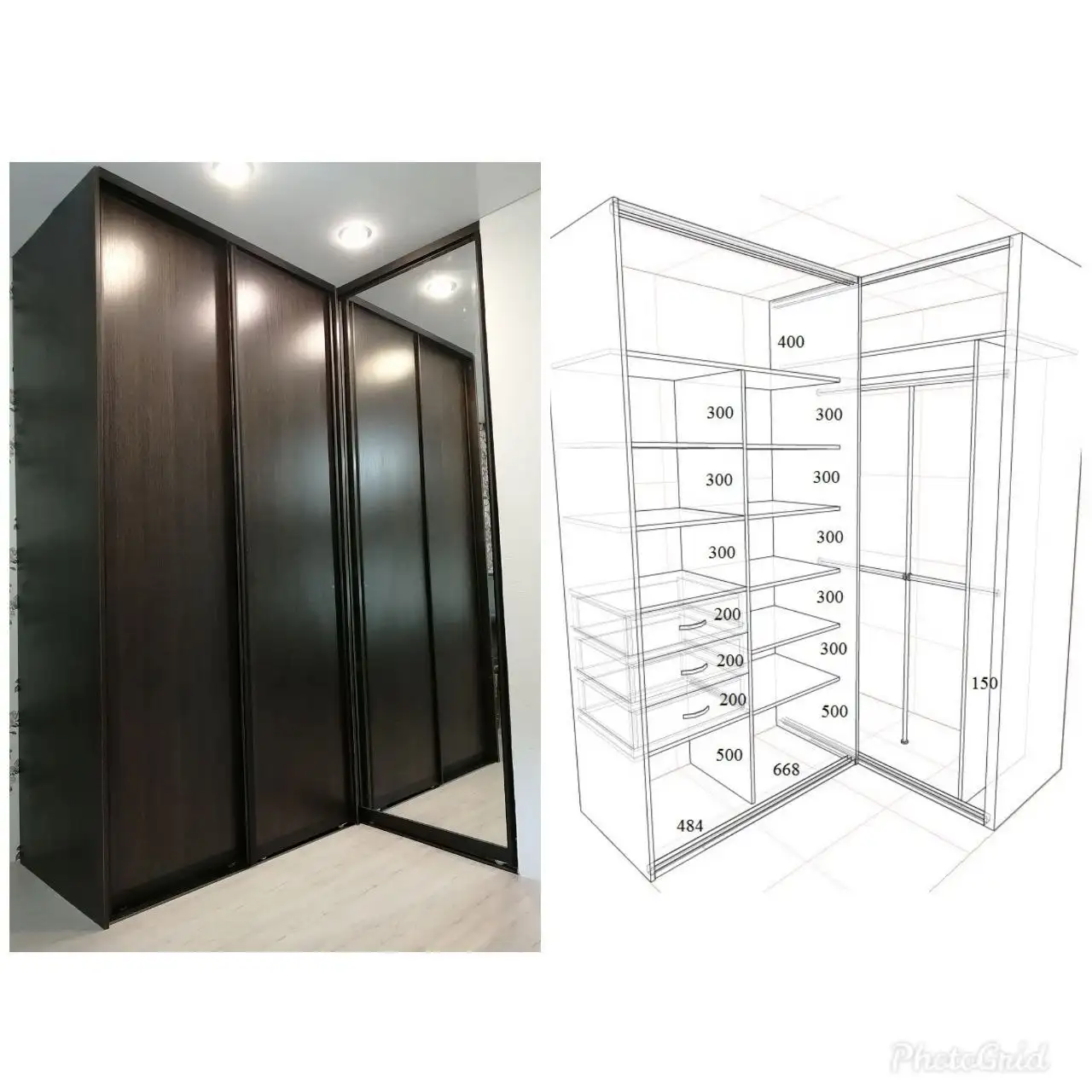 Мебель на заказ: кухни, шкафы-купе, гардеробы, прихожие, детские, рабочие зоны - Мебель на заказ (Услуги) в Нижневартовск