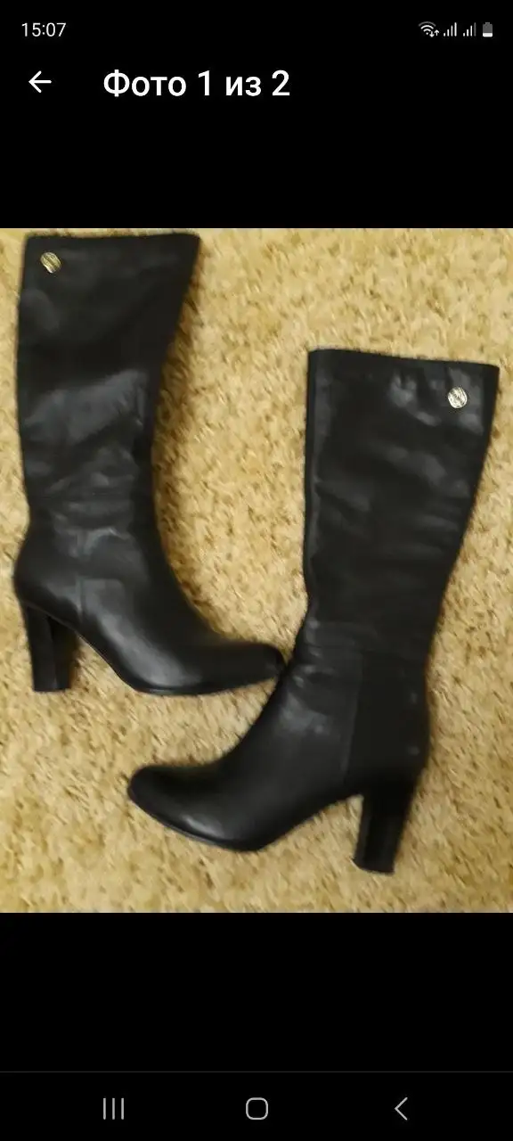 Туфли и сапоги натуральная кожа размер 38 - Обувь (Одежда) в Нижневартовск