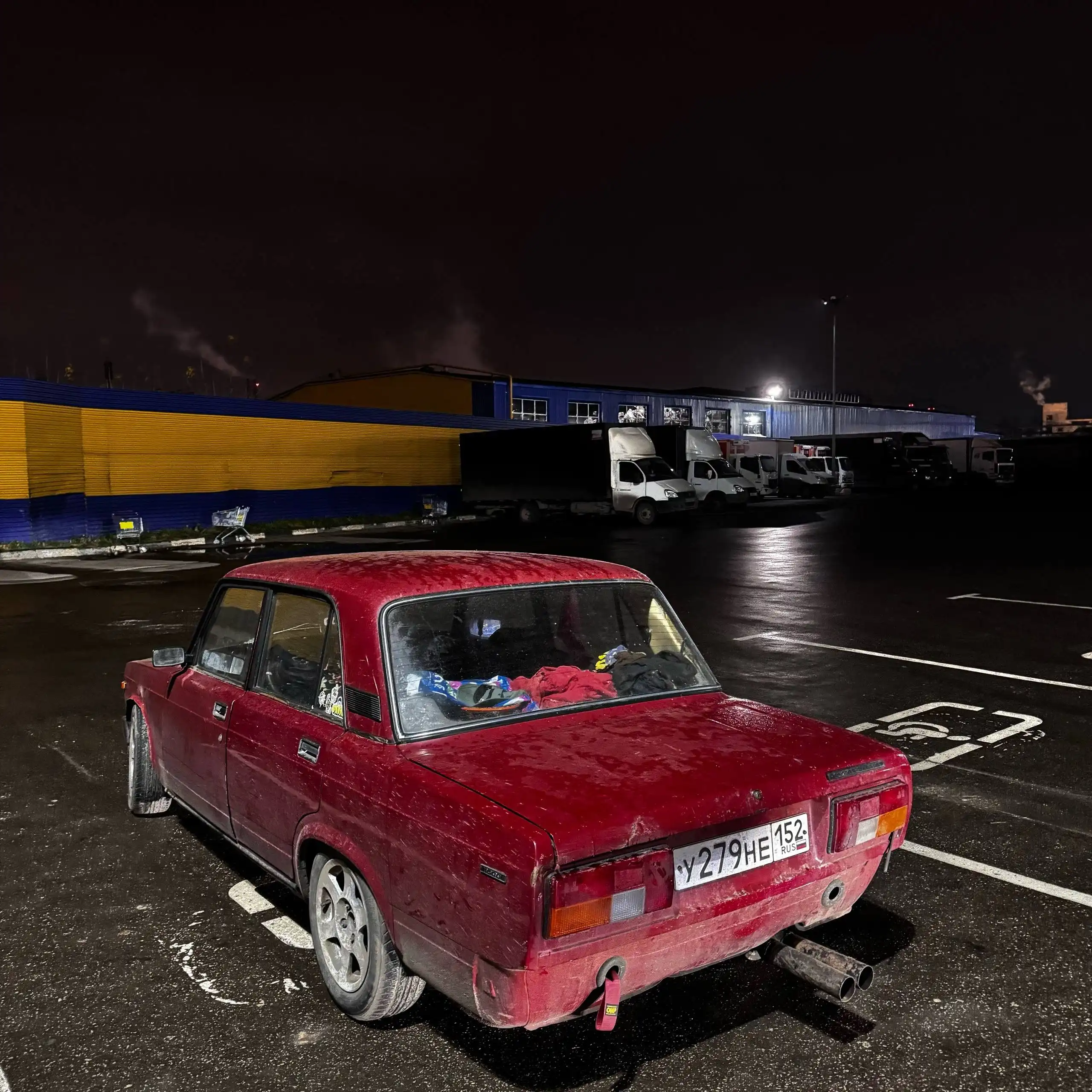 ВАЗ 2105 1996 года подготовленная для зимних покатушек