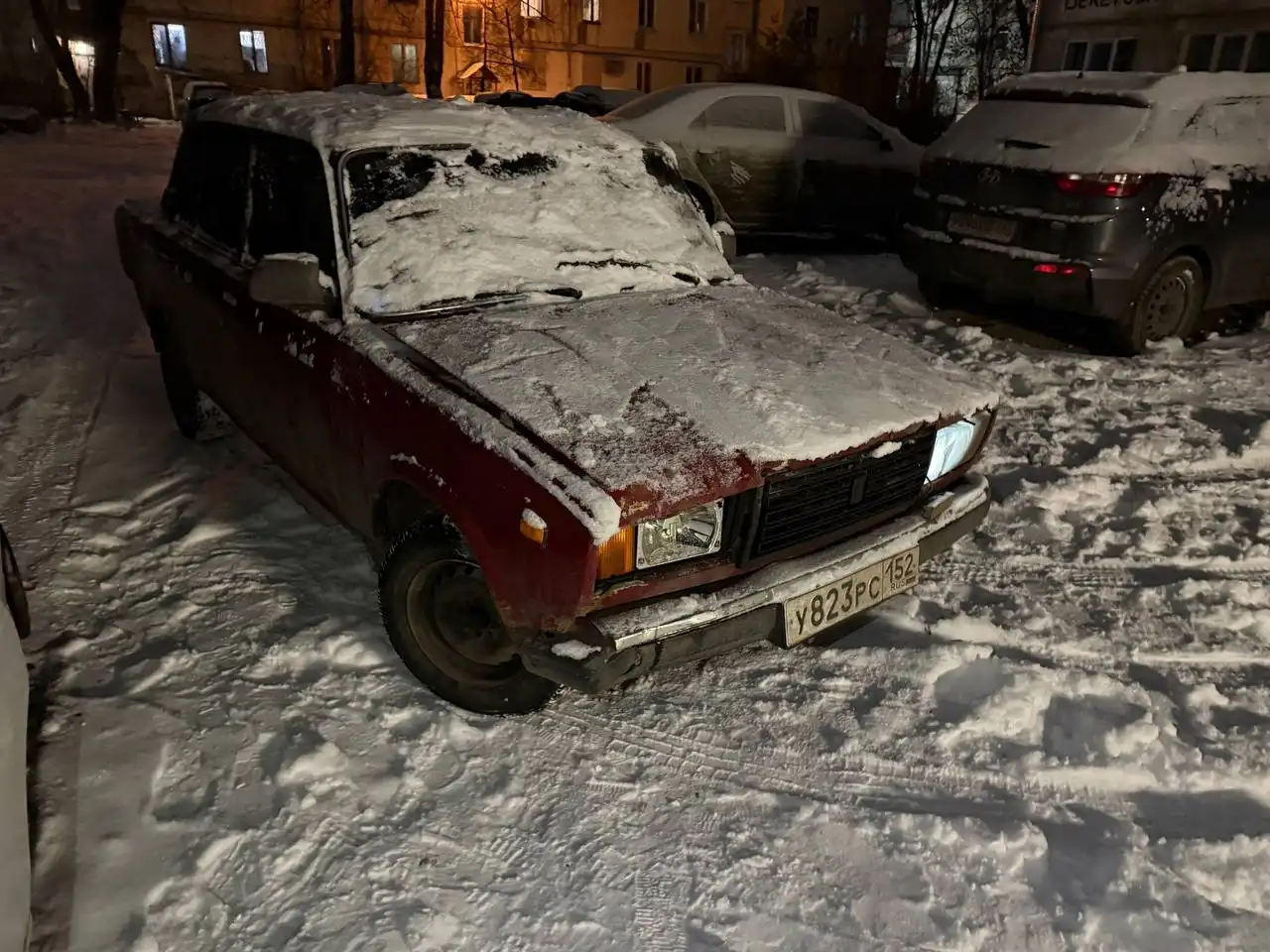 ВАЗ 2107 2006 года с незначительными повреждениями