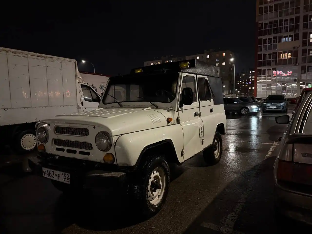 УАЗ 469 на учете на ходу