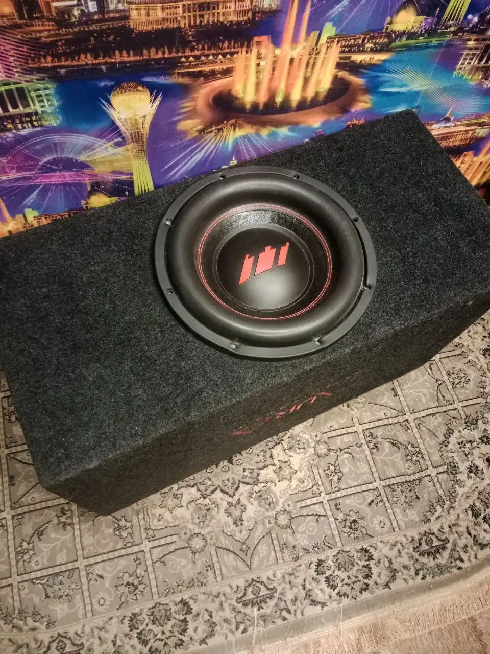 Короб на трубе 12" (15см * 55см), 70л (74*34*44)