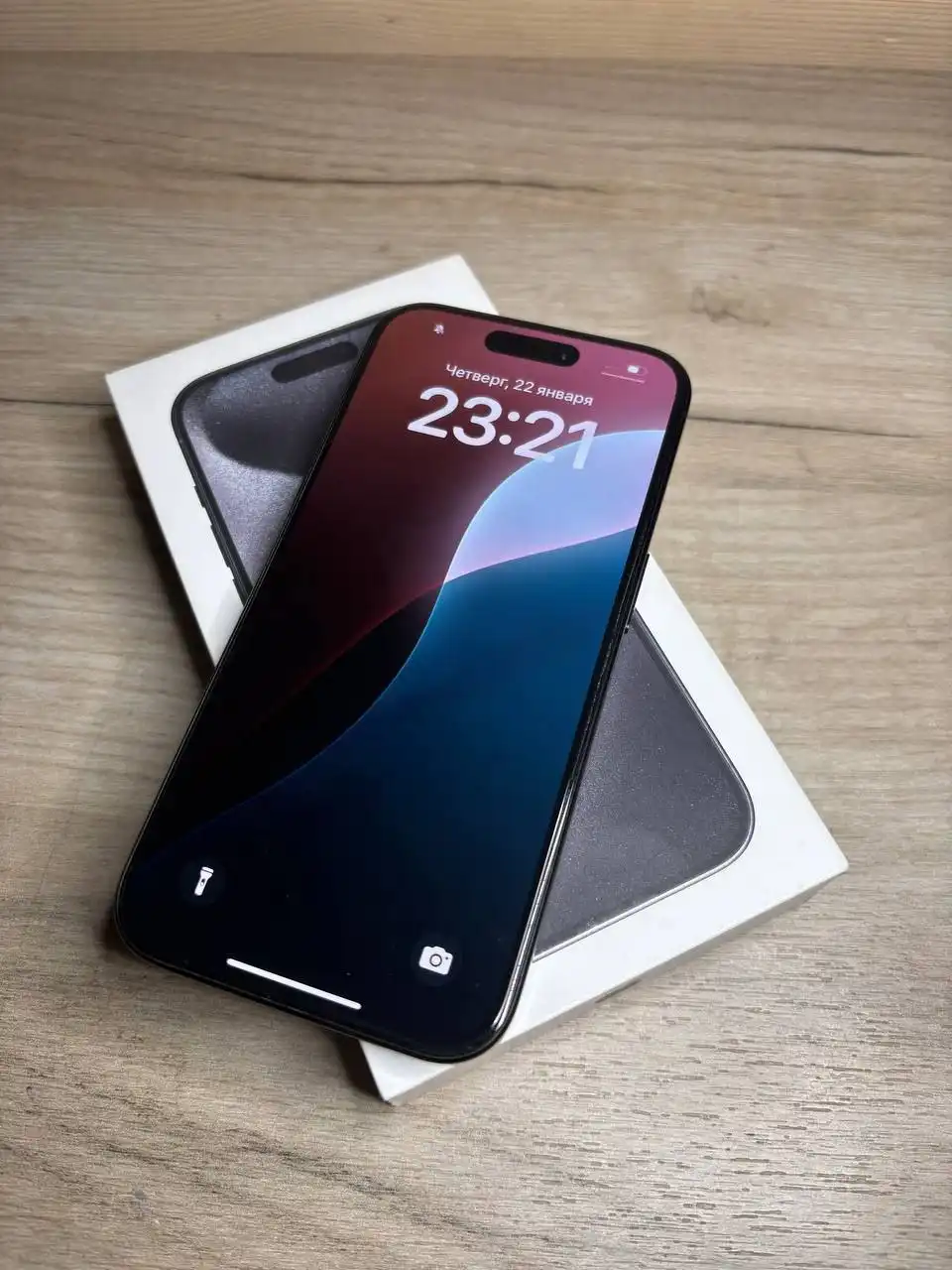 Продам iPhone 15 Pro черного титана - Смартфоны (Электроника) в Нижний Новгород