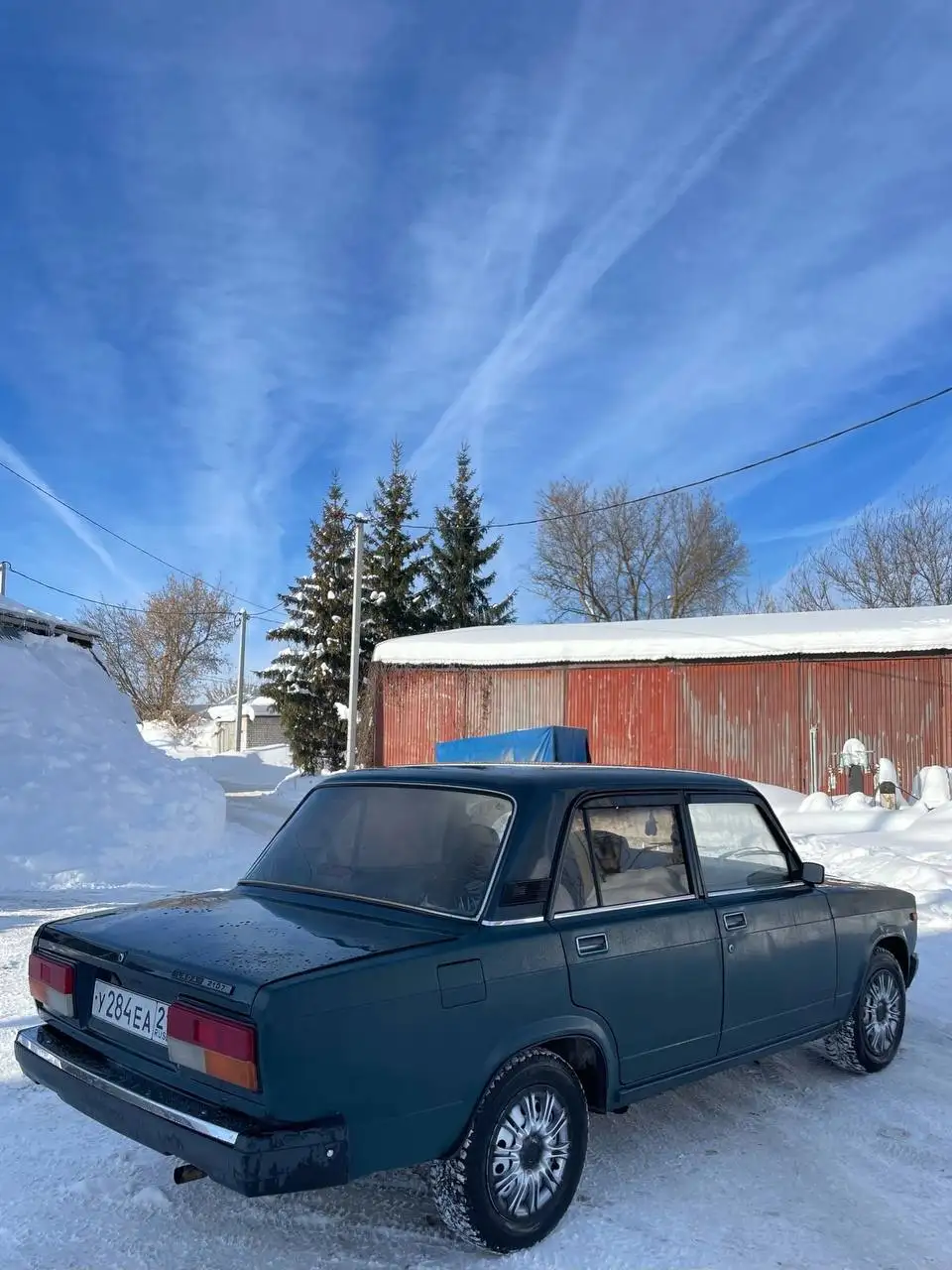 Продажа ВАЗ-2107 (инжектор) в цвете Морская пучина - Легковые автомобили (Авто) в Павлово