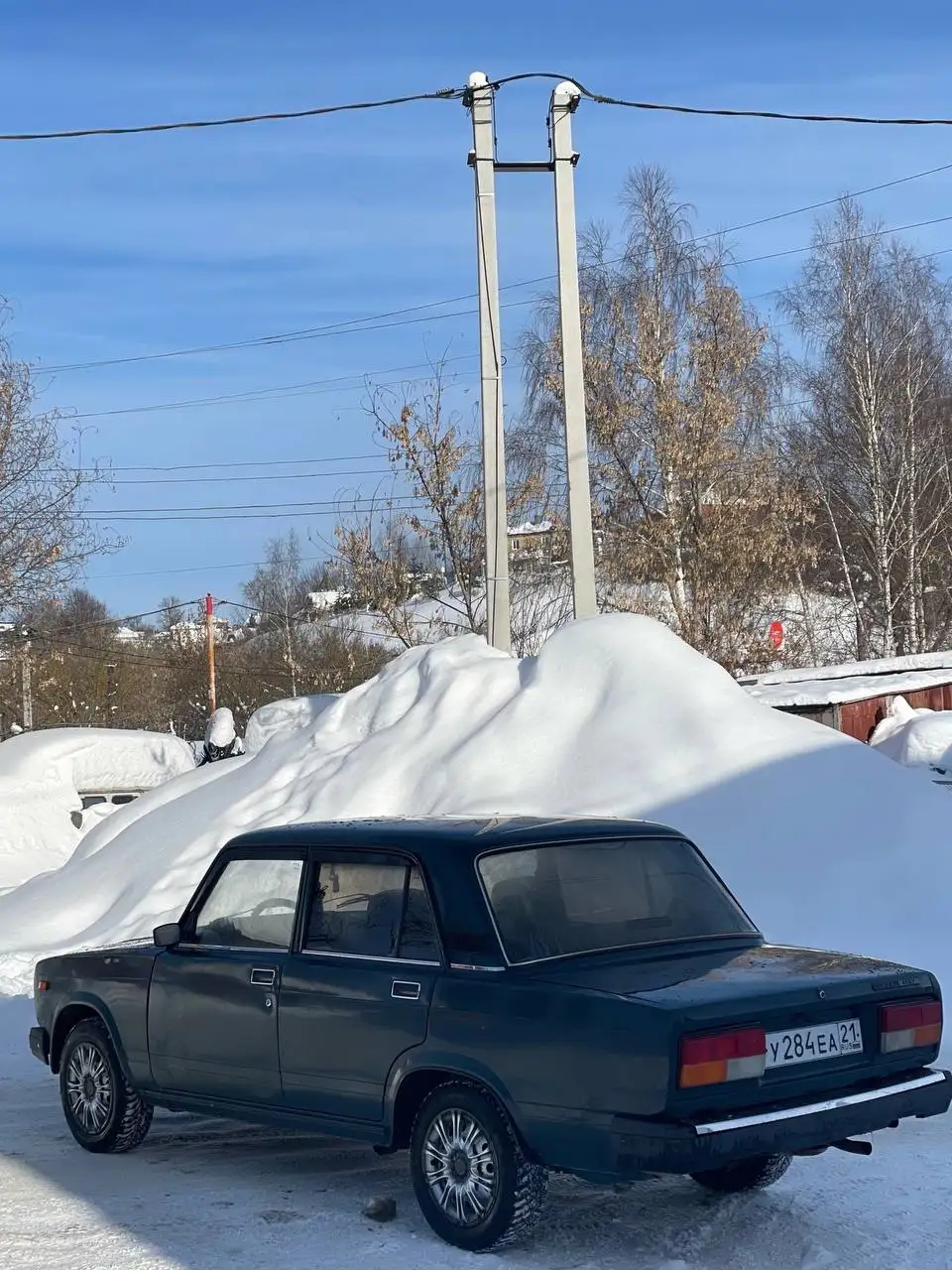 Продажа ВАЗ-2107 (инжектор) в цвете Морская пучина - Легковые автомобили (Авто) в Павлово
