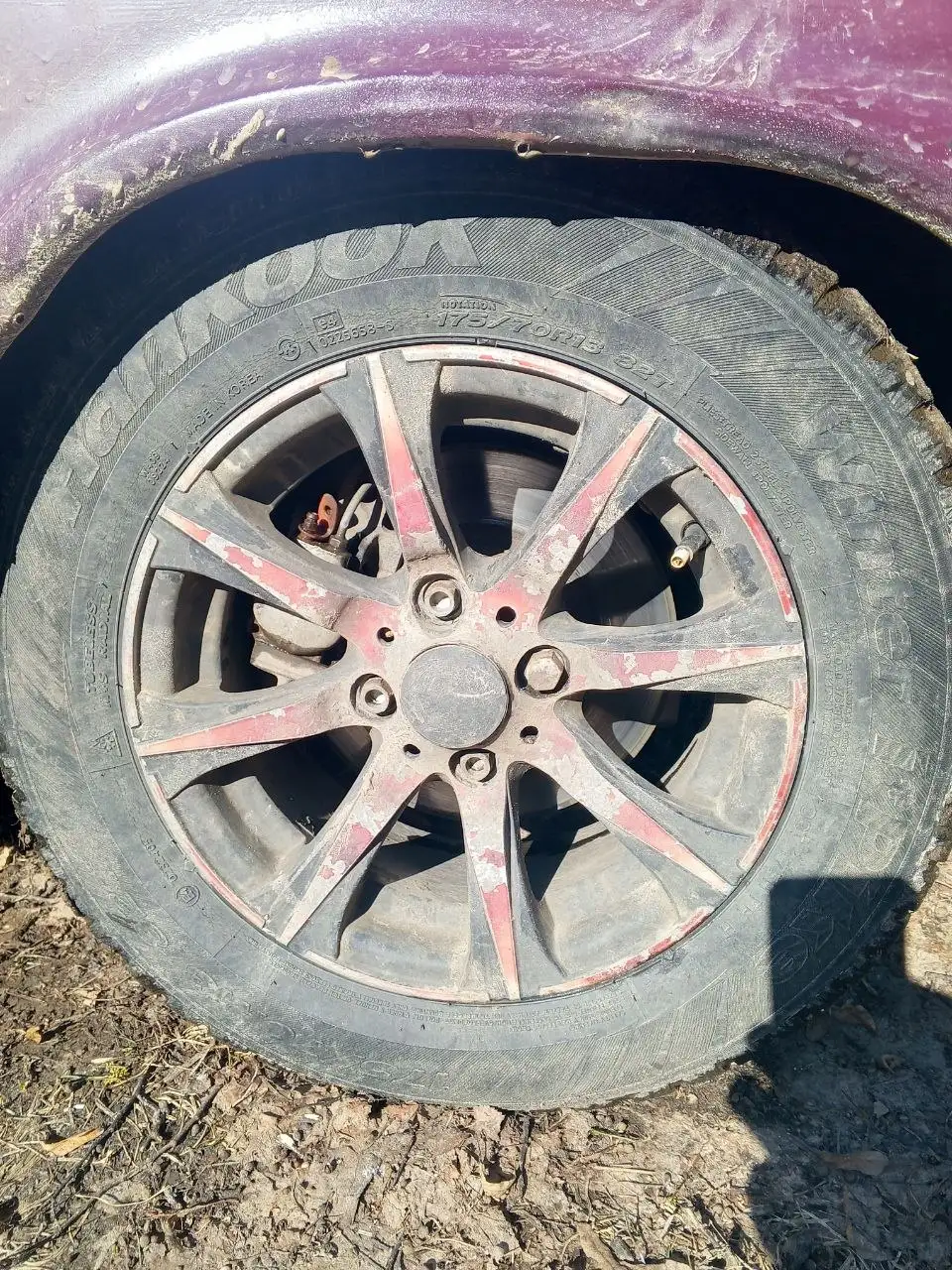 Продажа дисков с красными спицами - Диски (Авто) в Городец