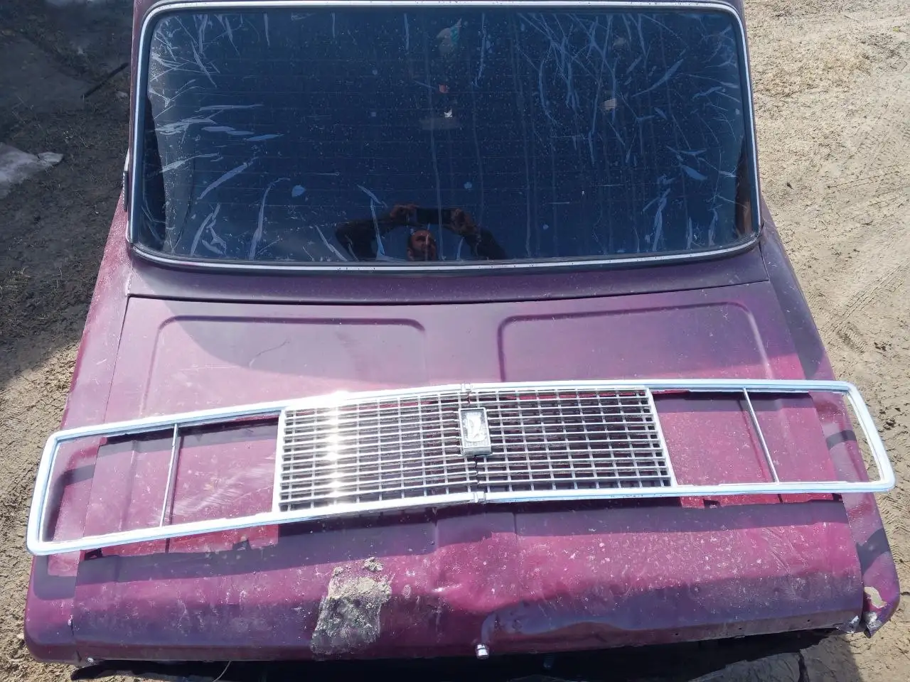 Решетка радиатора 2106 хром - Запчасти (Авто) в Нижний Новгород