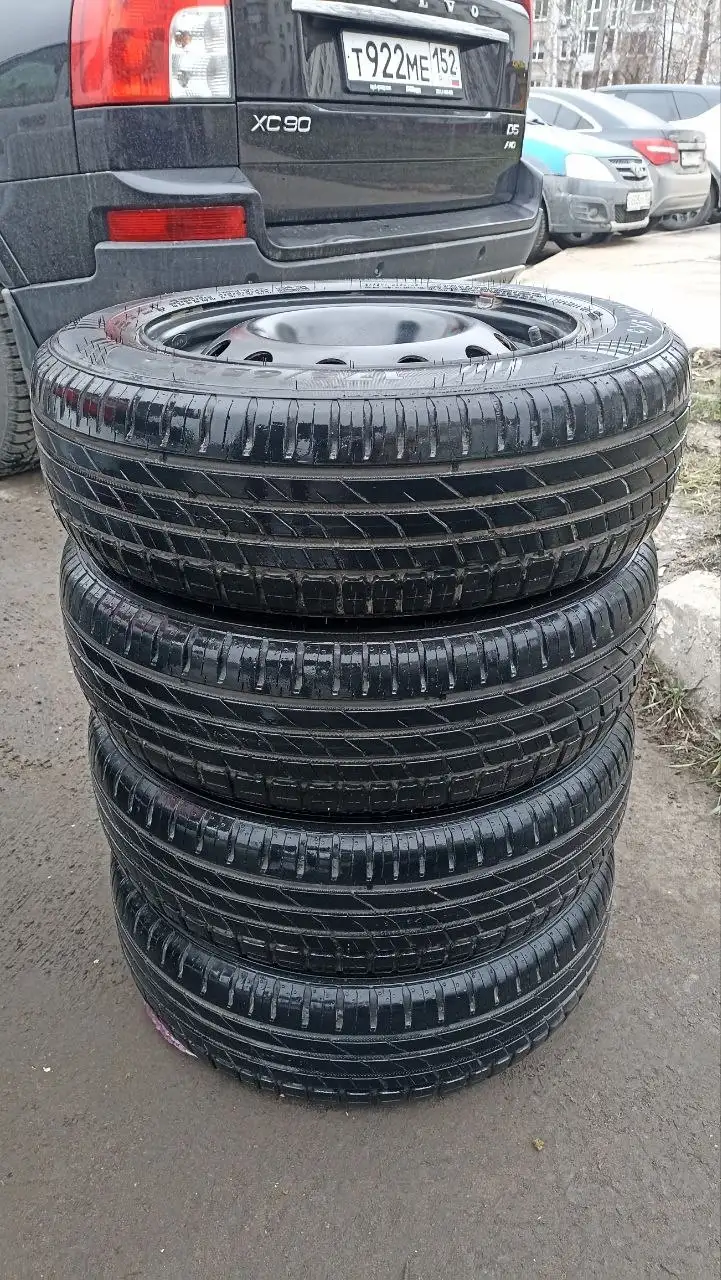 Комплект колес на летней резине Ikon Nordman SX3 R14 175/65 - Запчасти (Авто) в Нижний Новгород