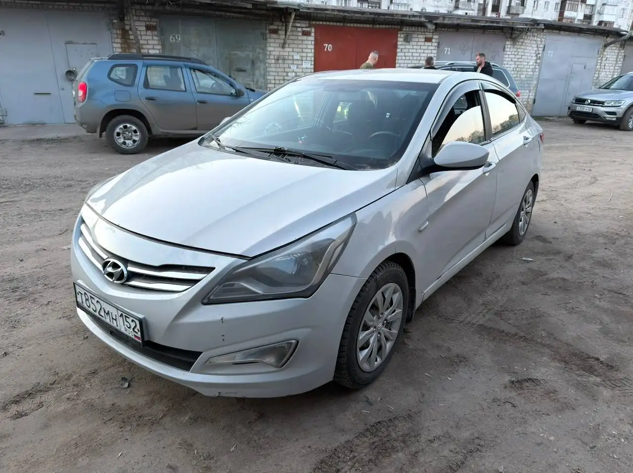 Hyundai Solaris 2014 г.в. рестайлинг, 1.4 МКПП, 248000 км - Авто в Нижний Новгород