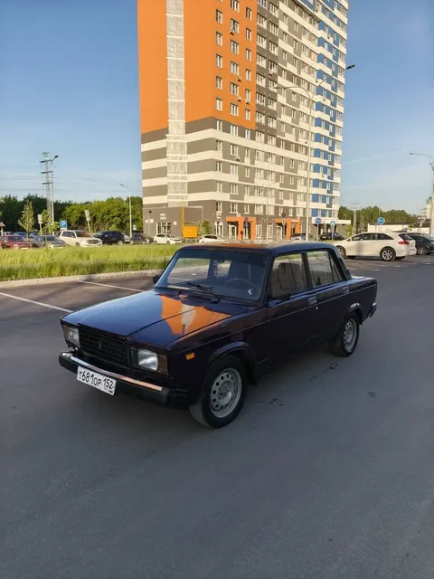 ВАЗ 2107 баклажан 1997 - Разборка автомобилей в Нижний Новгород