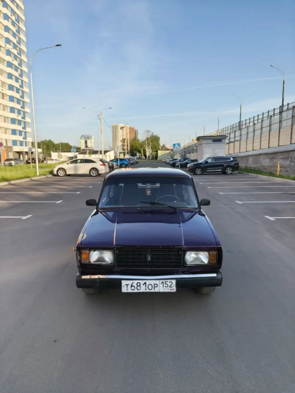 ВАЗ 2107 баклажан 1997 - Легковые автомобили (Авто) в Нижний Новгород