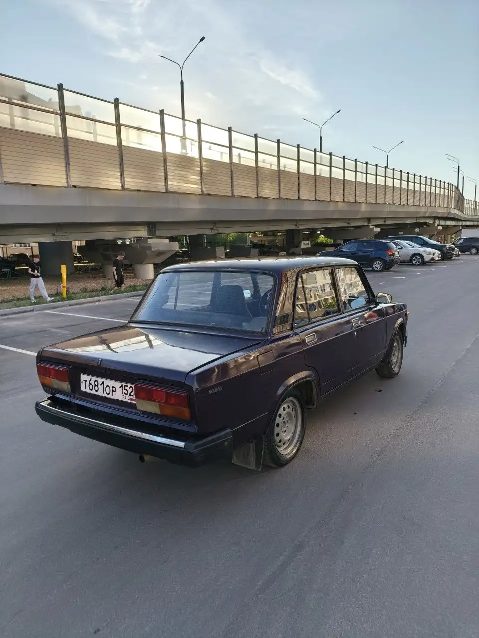 ВАЗ 2107 баклажан 1997 - Легковые автомобили (Авто) в Нижний Новгород