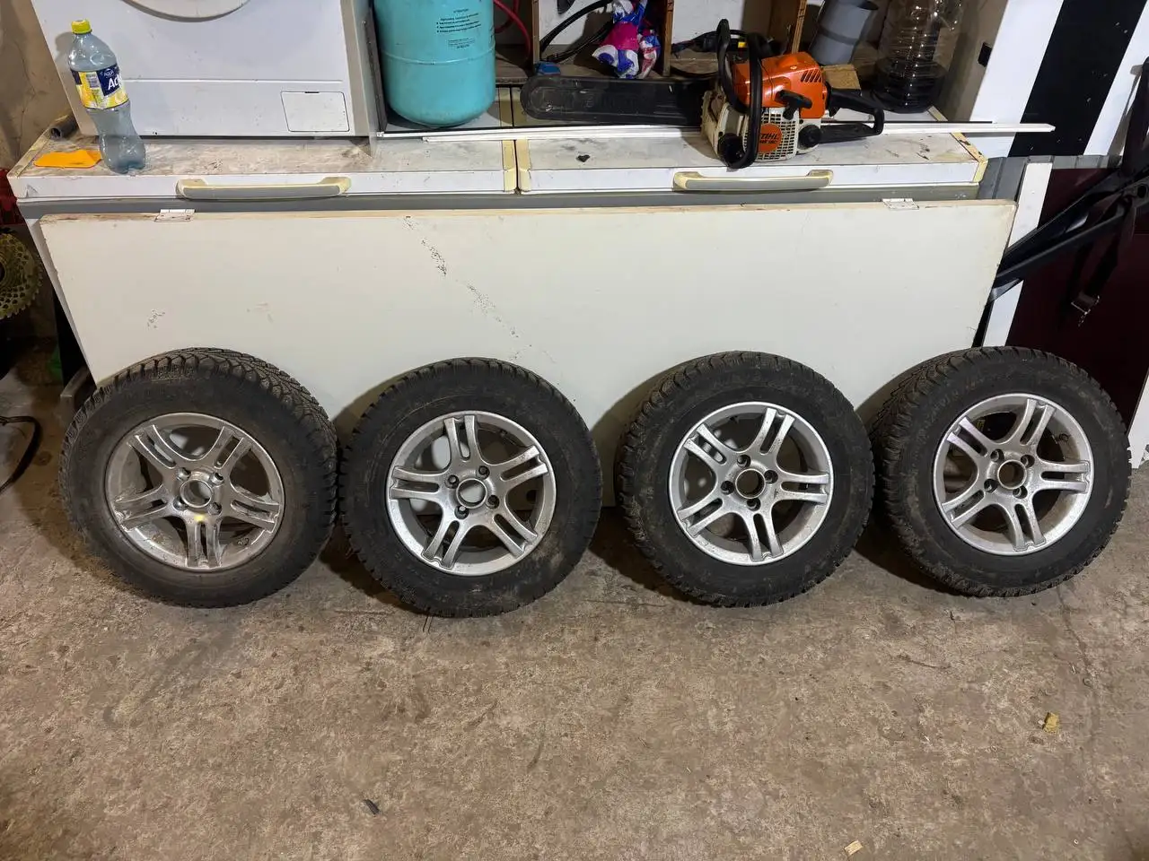 Колеса с дисками 175/75R13 зима - Шины и диски (Авто) в Нижний Новгород