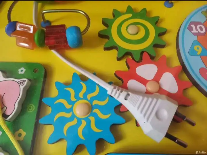 Бизиборд 'Непоседа' из березы - Развивающие игрушки (Товары для детей) в НароФоминск