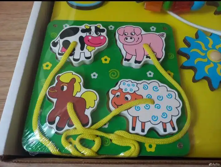 Бизиборд 'Непоседа' из березы - Развивающие игрушки (Товары для детей) в НароФоминск