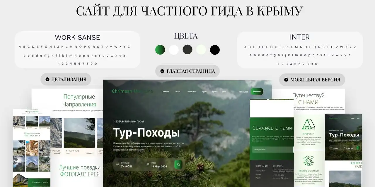 Услуги веб-дизайнера: логотипы, сайты, презентации, полиграфия - Дизайн (Услуги) в Севастополь