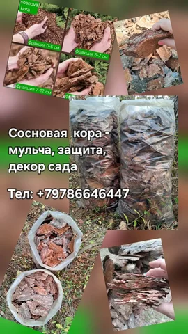 Сосновая садовая кора для сада и парка - Садоводство в Севастополь
