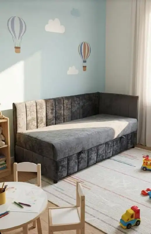 Детская кроватка тахта с ящиком и механизмом подъема - Мебель детская (Товары для детей) в Севастополь