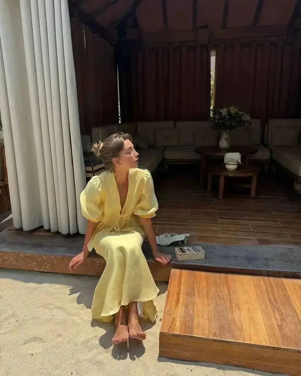 Нежный костюм из льна - Женская одежда (Одежда) в Симферополь