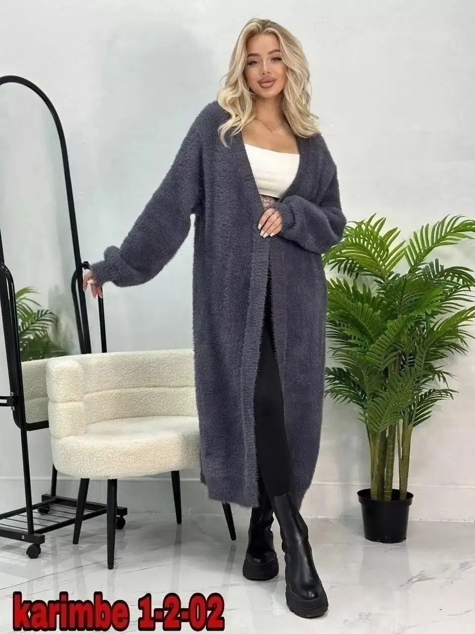 Кардиган ангора - Кардиганы и жакеты (Одежда) в Симферополь