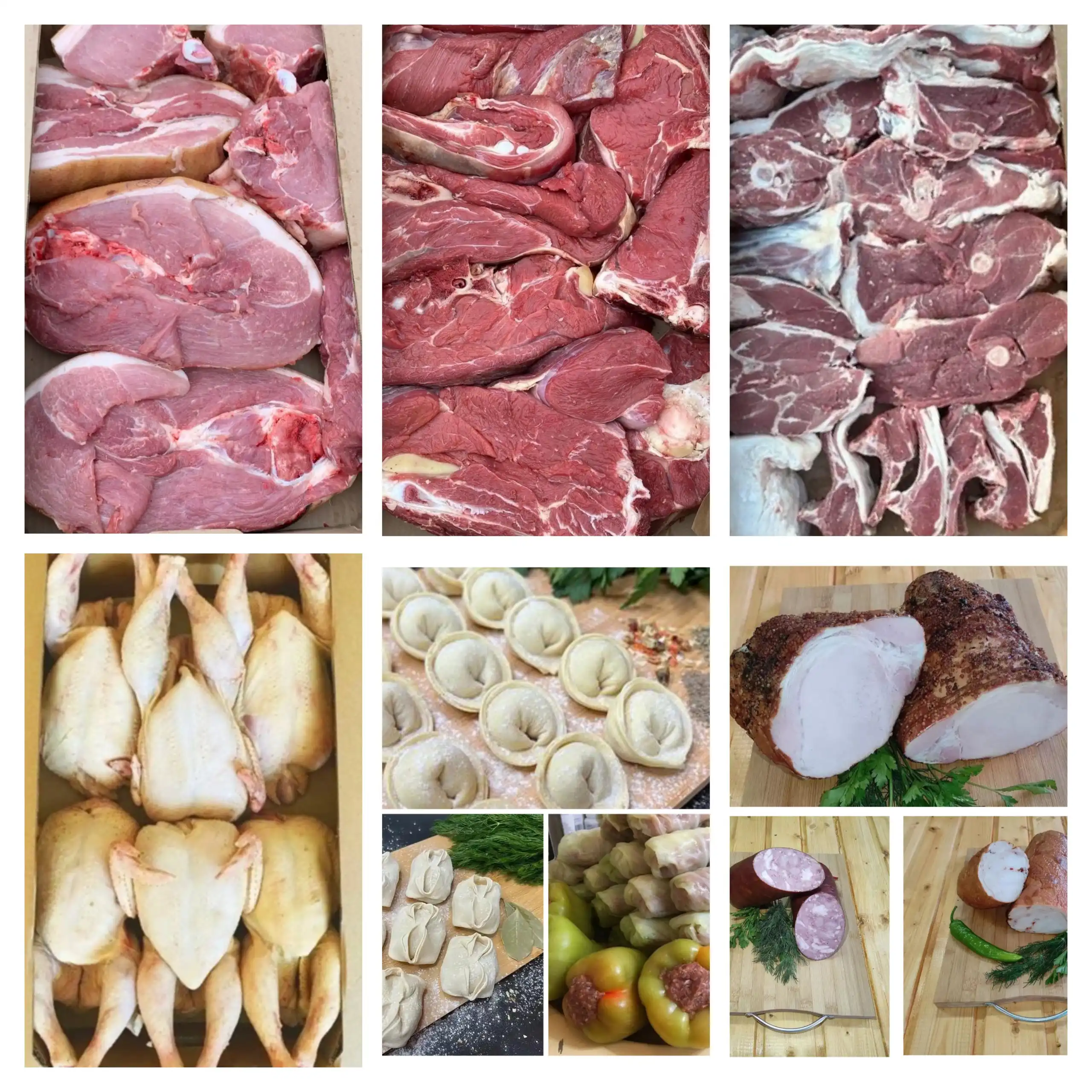 Фермерские продукты с бесплатной доставкой на дом