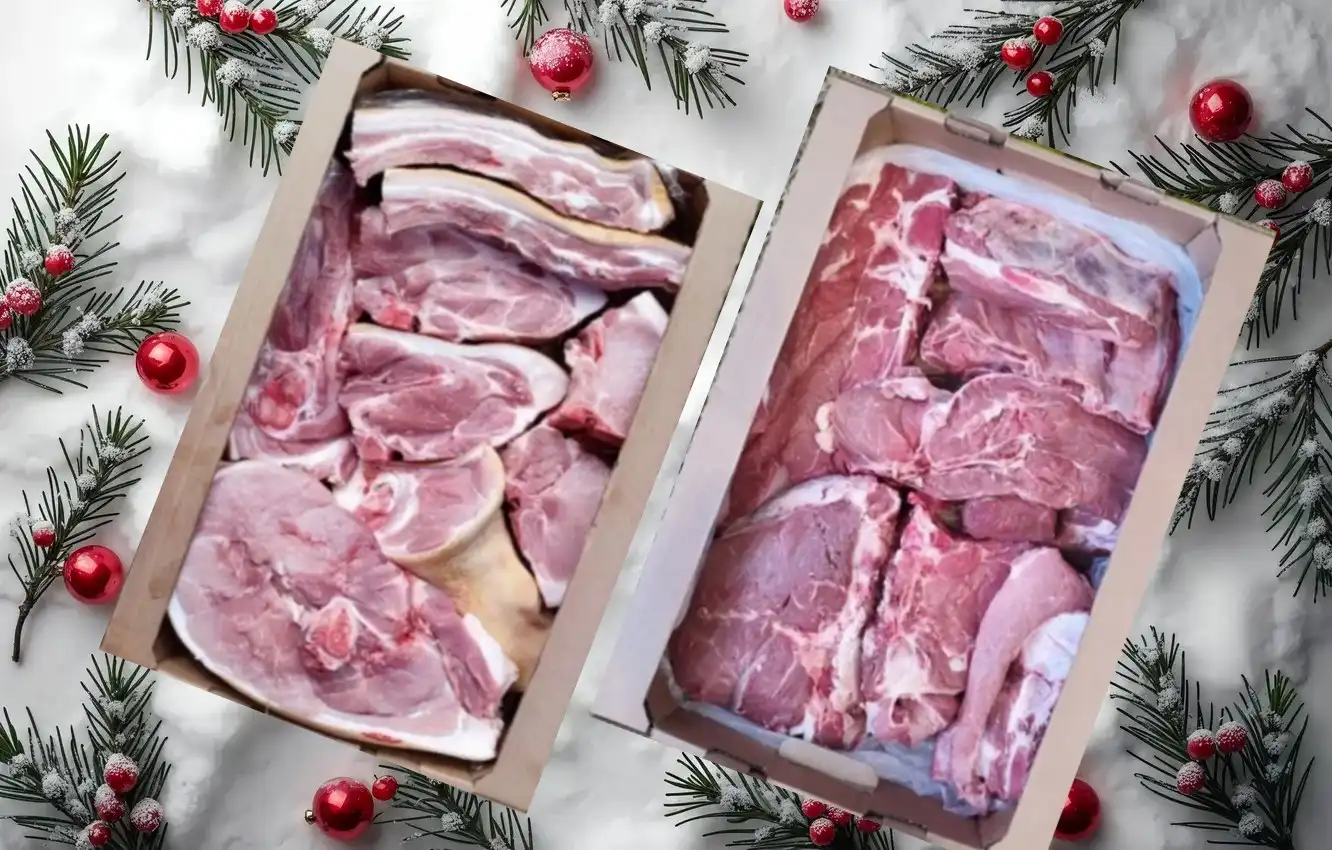 Фермерское мясо свинина и телятина с доставкой