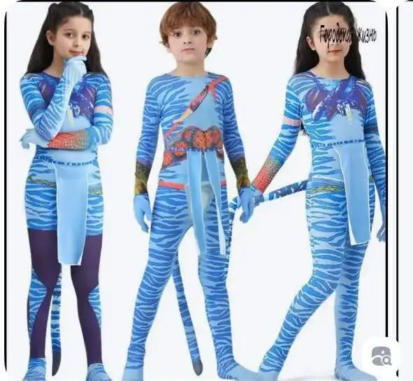 Новый карнавальный костюм Аватара на рост 130 см