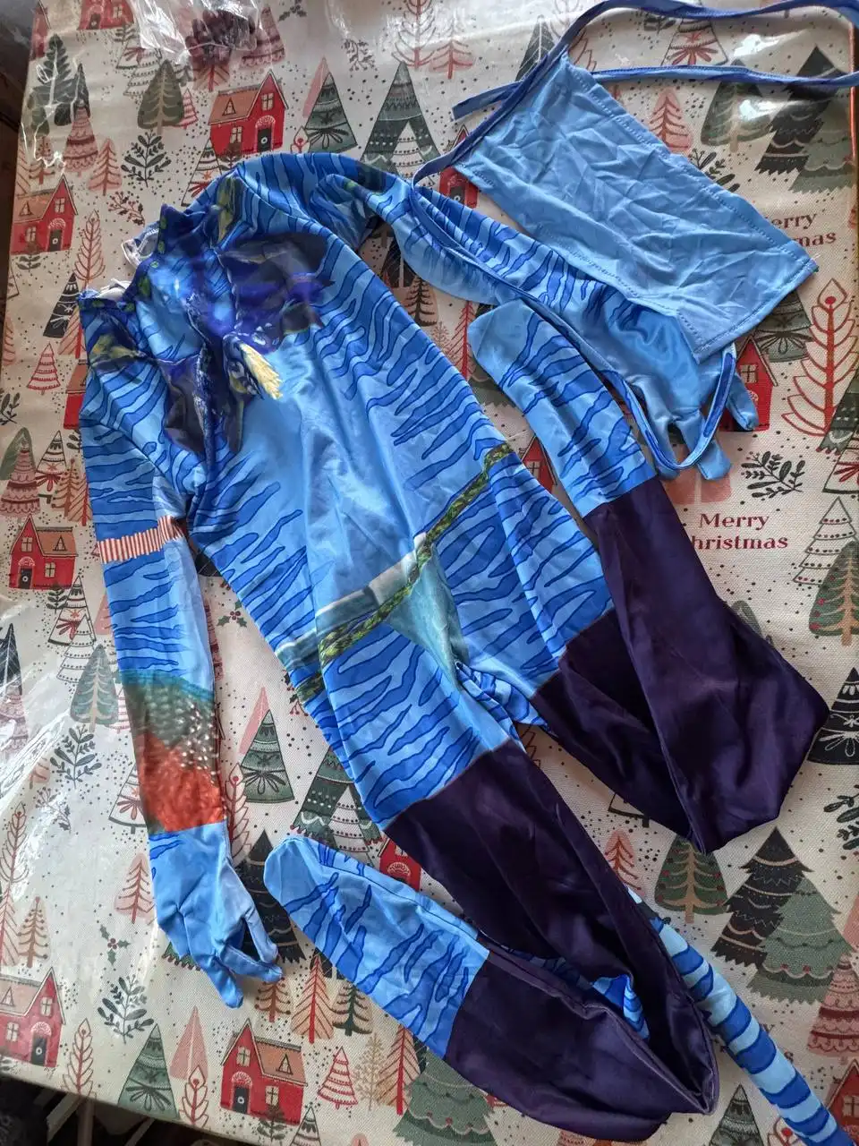 Новый карнавальный костюм Аватара на рост 130 см