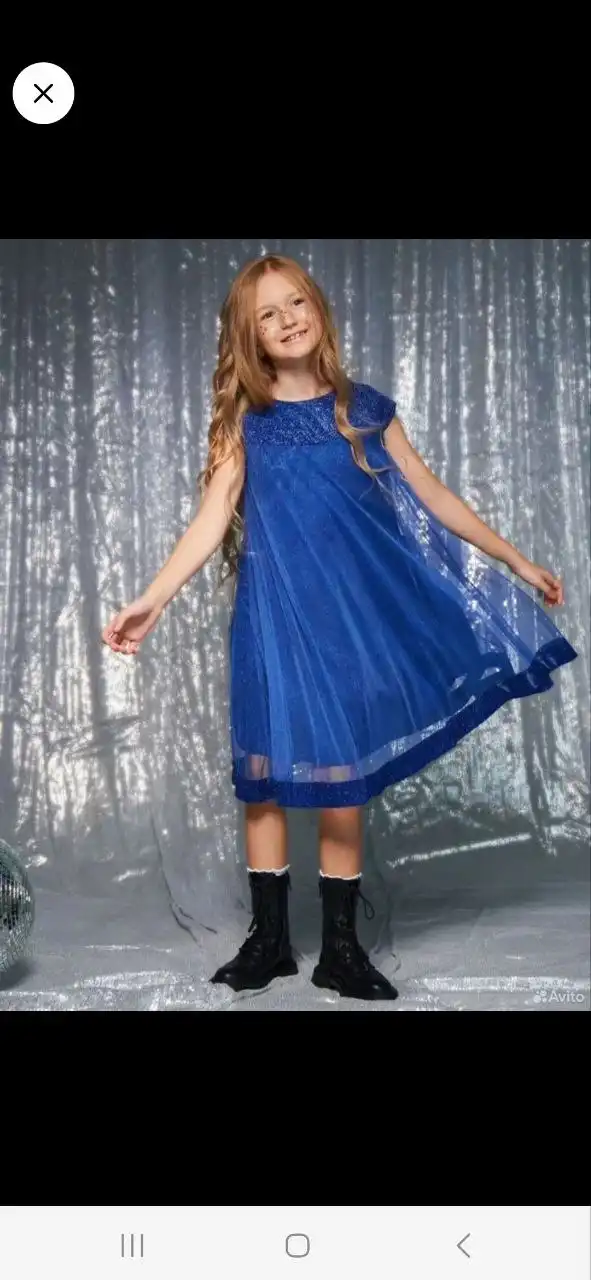 Платье концертное 152 размер