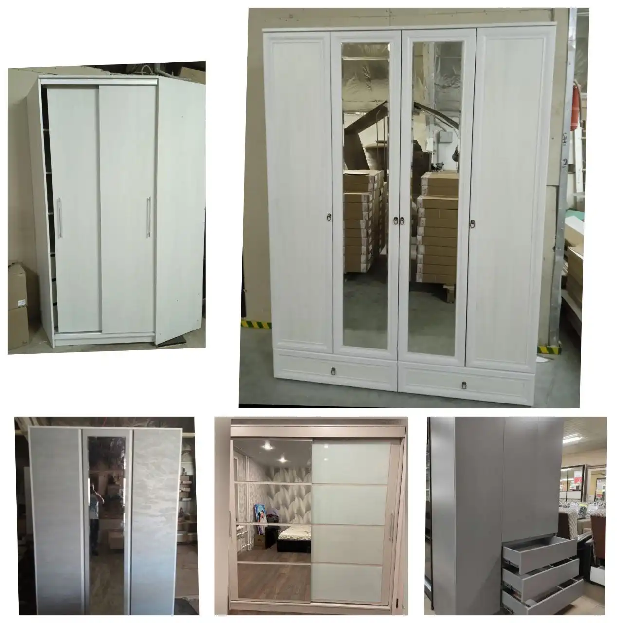 Шкафы разных размеров напрямую с фабрики