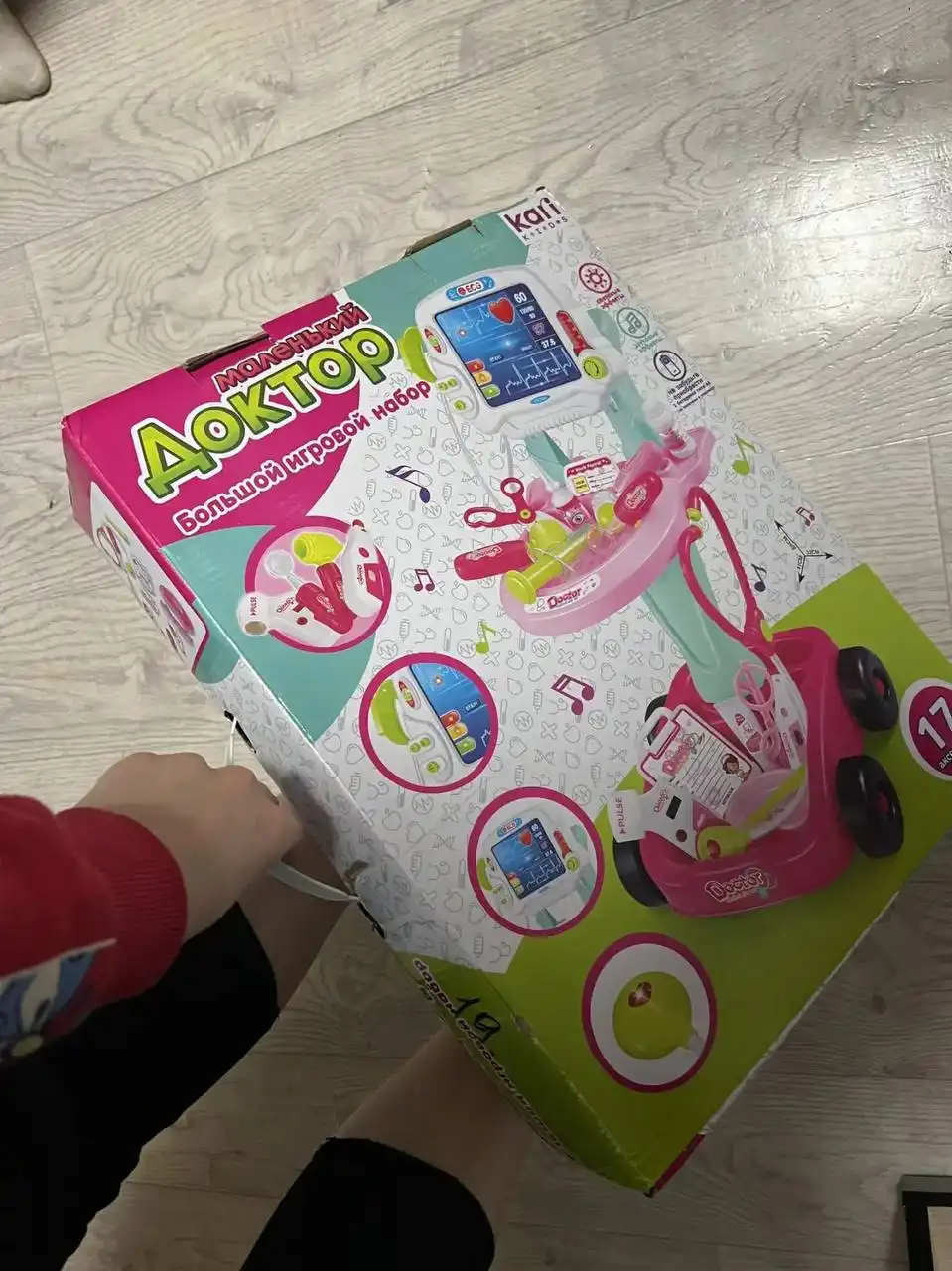 Набор доктора в мятой коробке - Настольные игры/Игрушки (Хобби и отдых) в Пенза
