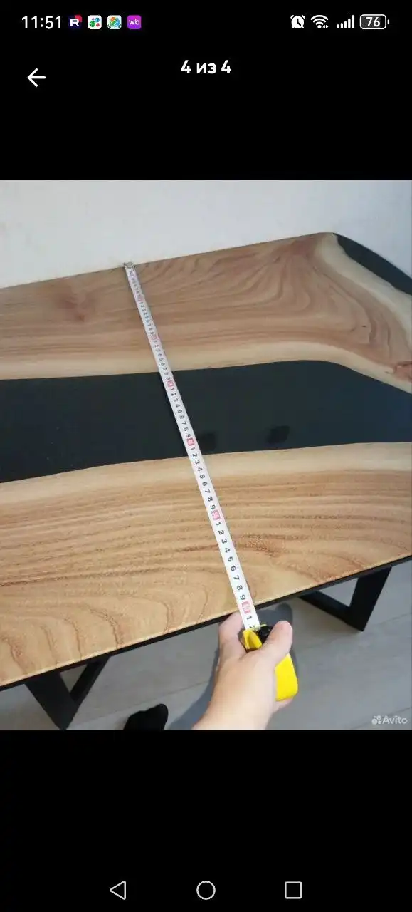 Стол из закалённого стекла - Мебель (Для дома и дачи) в Пенза