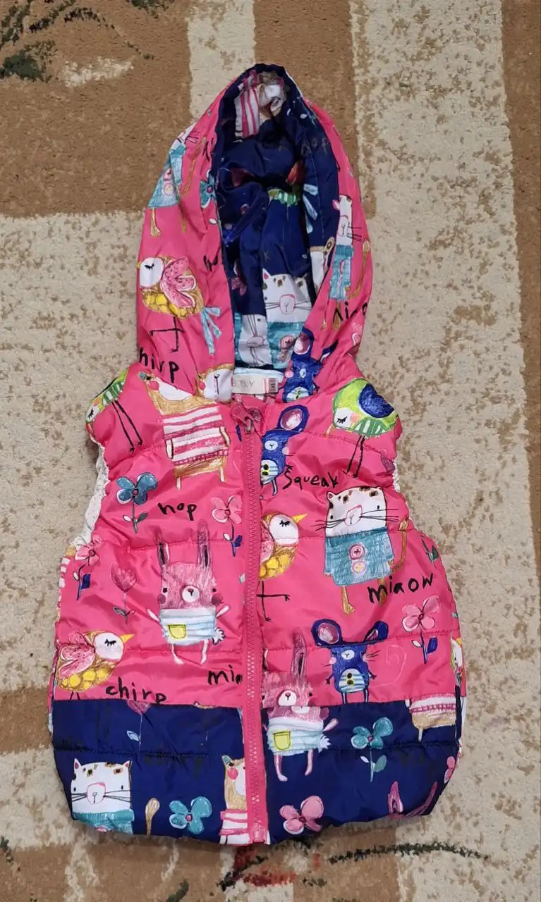 Яркая жилетка размер 86 - Верхняя одежда (Одежда) в Пенза