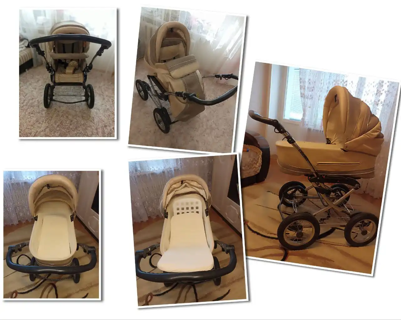 Детская прогулочная коляска с зимним и летним вариантом - Коляски (Товары для детей) в Пенза