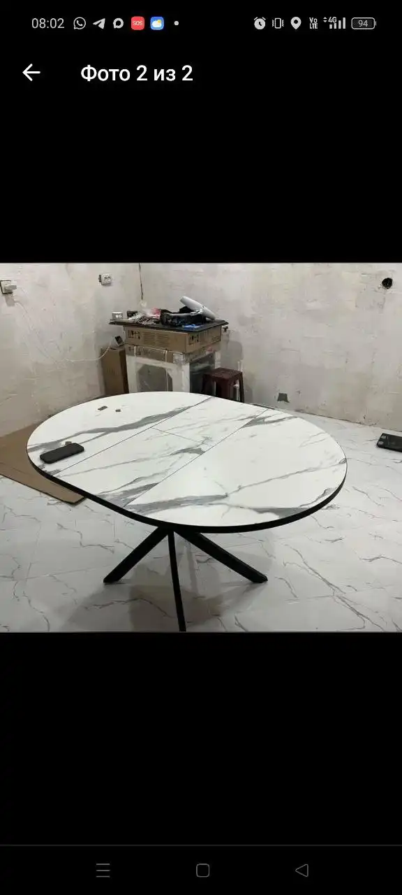 Раздвижной стол пластиковый 900мм - Мебель (Для дома и дачи) в Пенза