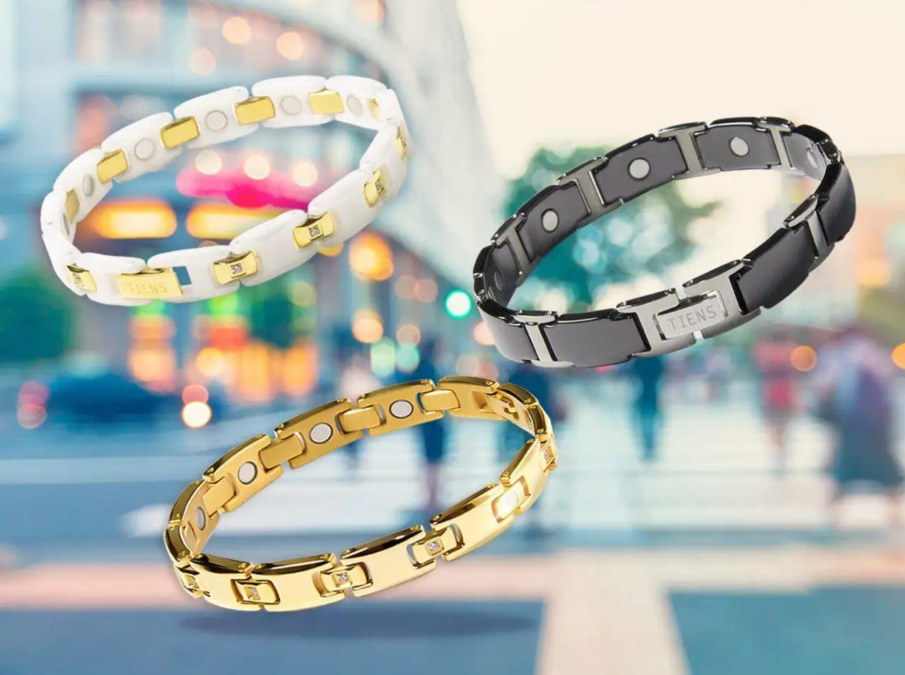 Титановый магнитный браслет для самочувствия и стиля - Красота и здоровье в Самара