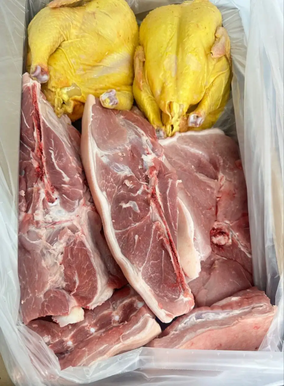 Продажа мяса свинина и домашние курочки - Продукты питания (Барахолка) в Пенза