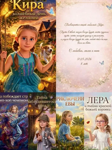 Персональная детская книга-сказка - Земельный участок в Пенза