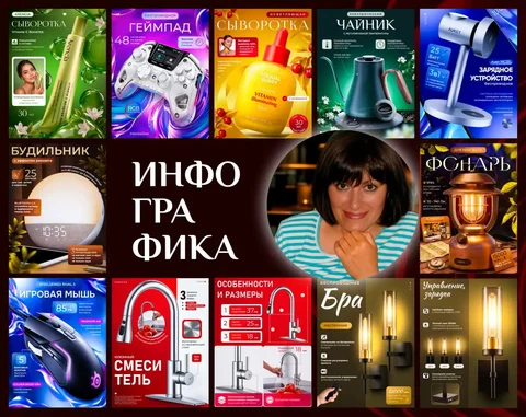 Создание карточек товаров для OZON и WB - Уборка в Пенза