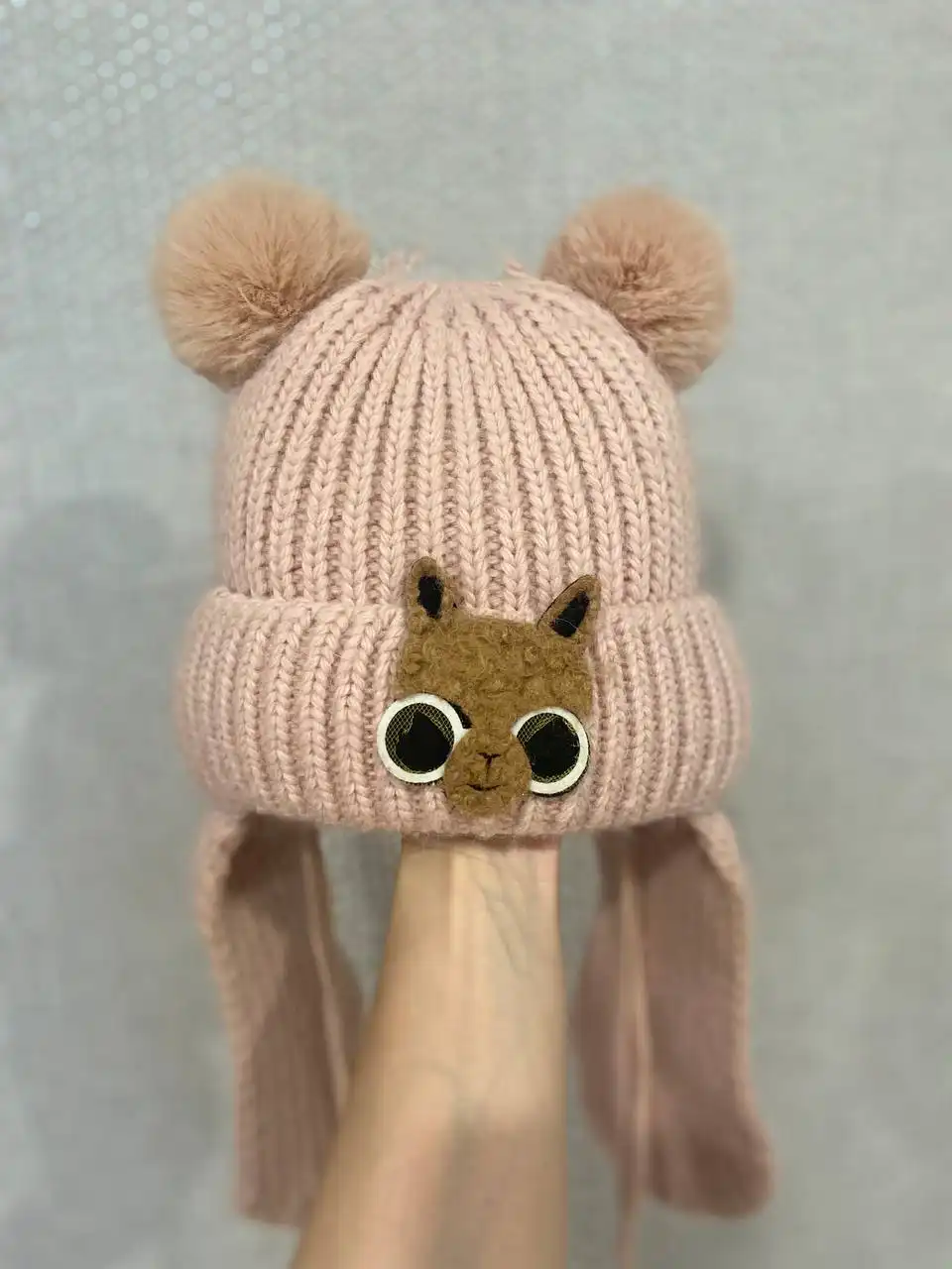 Шапка зимняя детская б/у