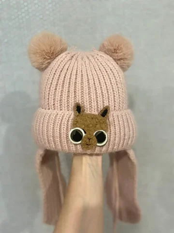 Шапка зимняя детская б/у - Товары для детей в Тюмень